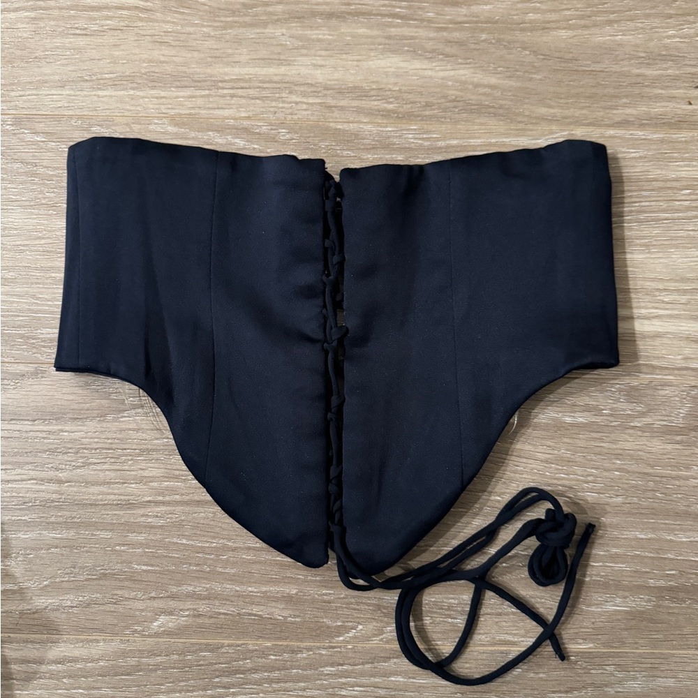 Navy Blue Corset by House of CB